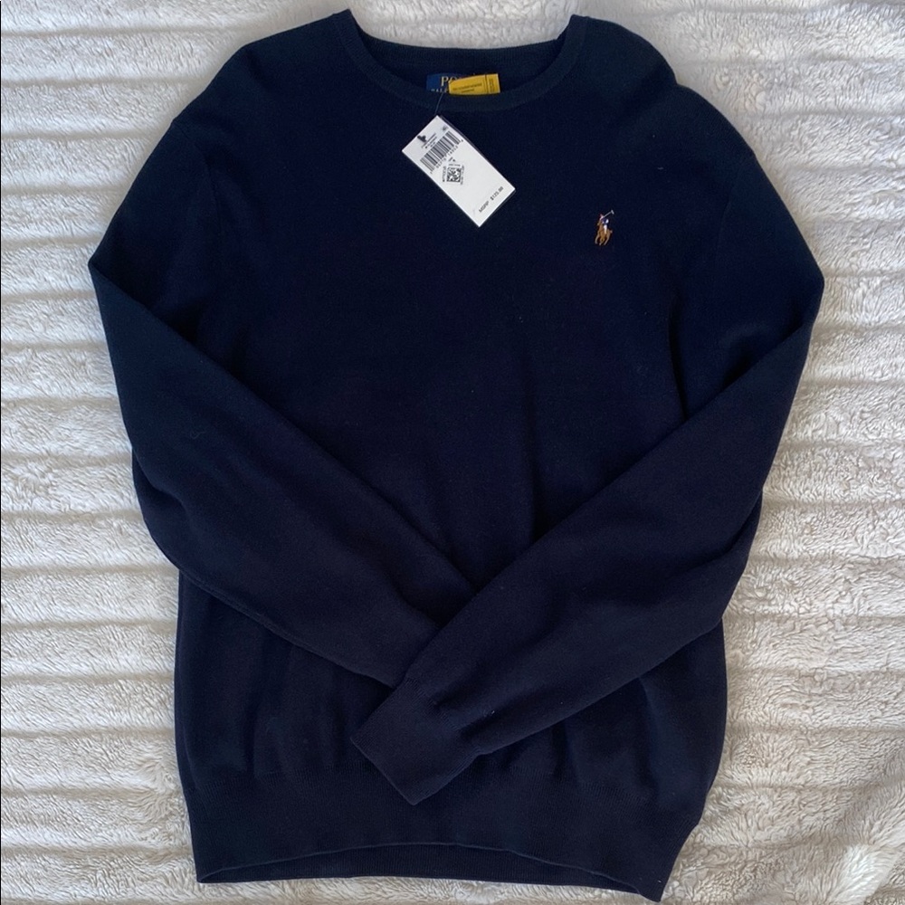 Polo by Ralph Lauren Men's Navy Sweater